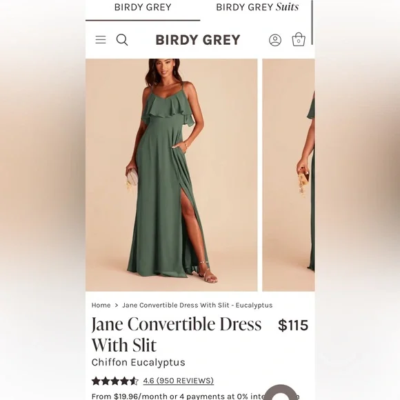 sachin and babi light blue dress Birdy Grey Teal Green Ruched Tie Front Halter Shear Maxi Gown 2XL Prom  Bridal